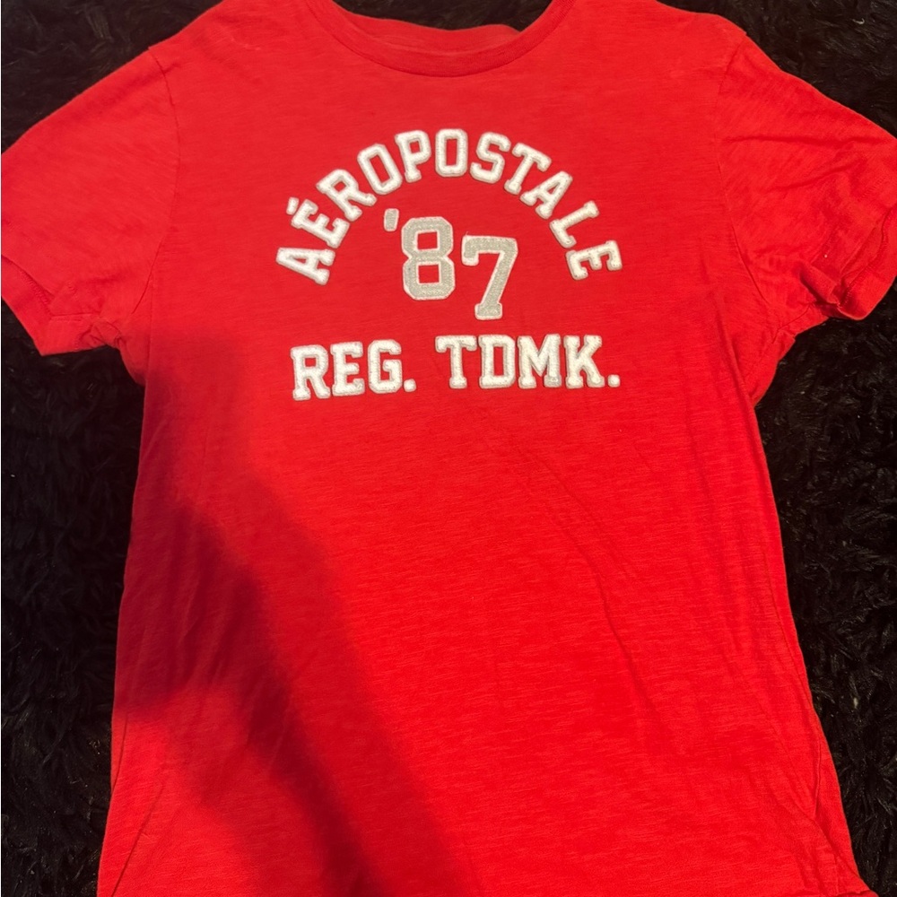 Red Aeropostale shirt
